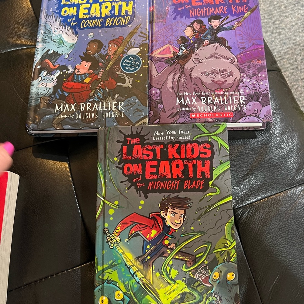 The Last Kids On Earth Series Books Set of 3 ;Book  Set By Max Brallier